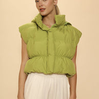 Cropped puffer vest with hood-Miss Sparkling-[option4]-[option5]-[option6]-[option7]-[option8]-Shop-Boutique-Clothing-for-Women-Online