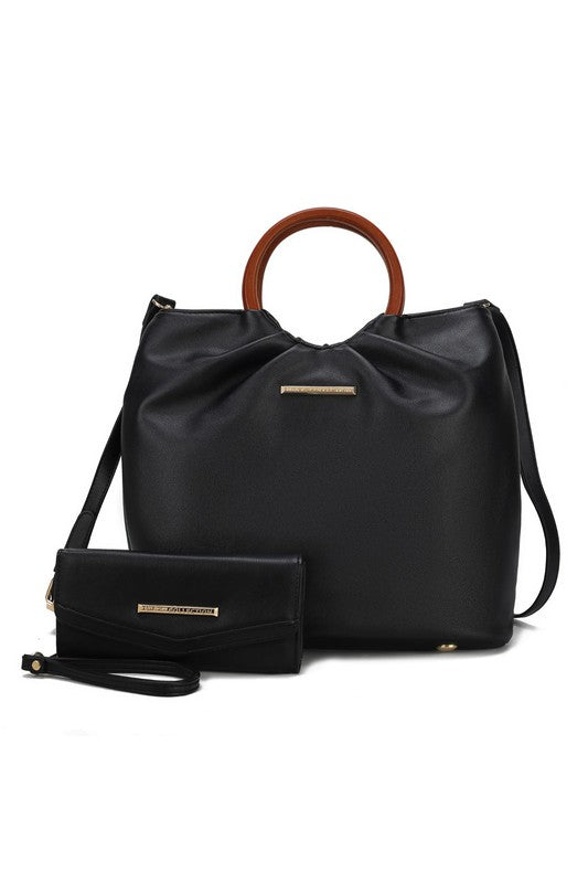 The Leilani Tote Bag with Wallet by Mia-MKF Collection by Mia K-[option4]-[option5]-[option6]-[option7]-[option8]-Shop-Boutique-Clothing-for-Women-Online