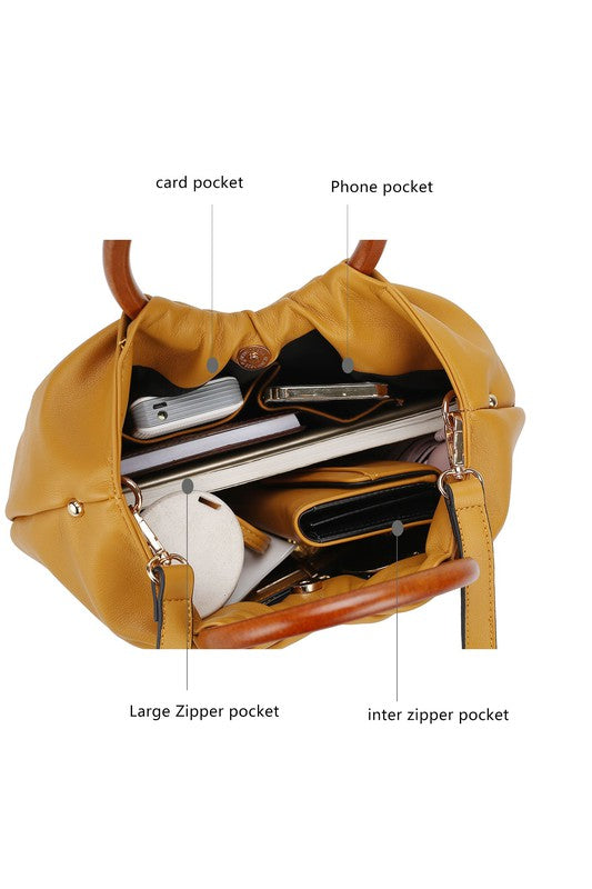 The Leilani Tote Bag with Wallet by Mia-MKF Collection by Mia K-[option4]-[option5]-[option6]-[option7]-[option8]-Shop-Boutique-Clothing-for-Women-Online