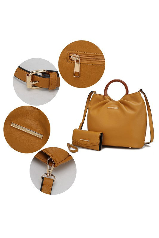 The Leilani Tote Bag with Wallet by Mia-MKF Collection by Mia K-[option4]-[option5]-[option6]-[option7]-[option8]-Shop-Boutique-Clothing-for-Women-Online