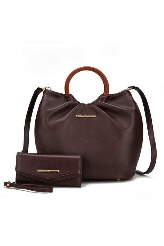 The Leilani Tote Bag with Wallet by Mia-MKF Collection by Mia K-[option4]-[option5]-[option6]-[option7]-[option8]-Shop-Boutique-Clothing-for-Women-Online