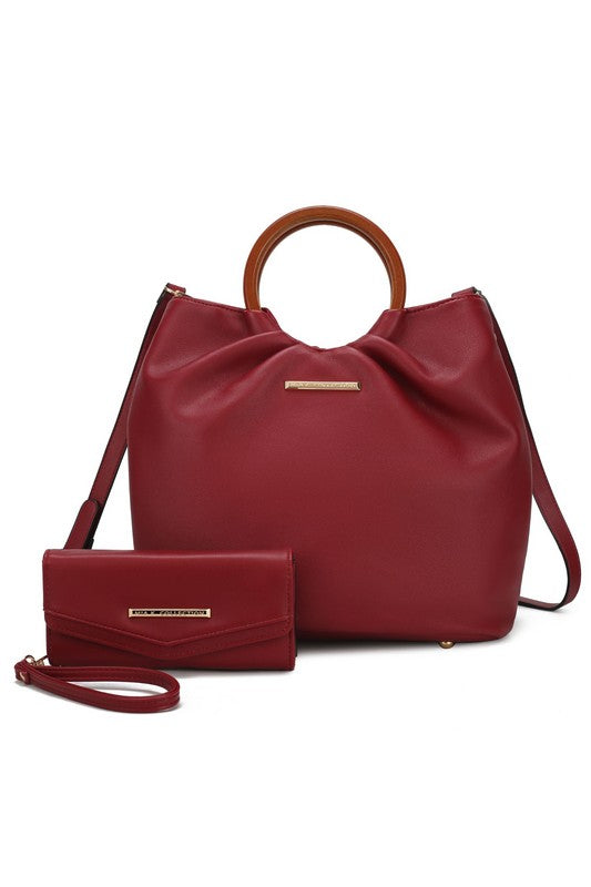 The Leilani Tote Bag with Wallet by Mia-MKF Collection by Mia K-[option4]-[option5]-[option6]-[option7]-[option8]-Shop-Boutique-Clothing-for-Women-Online