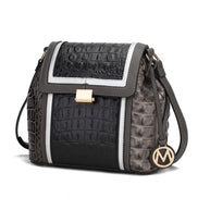 The Jamilah Crossbody Handbag by Mia k-MKF Collection by Mia K-Charcoal-One Size-[option4]-[option5]-[option6]-[option7]-[option8]-Shop-Boutique-Clothing-for-Women-Online