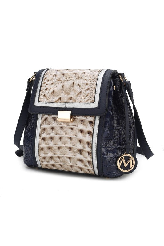 The Jamilah Crossbody Handbag by Mia k-MKF Collection by Mia K-Navy-One Size-[option4]-[option5]-[option6]-[option7]-[option8]-Shop-Boutique-Clothing-for-Women-Online