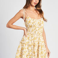 SPAGHETTI STRAP MINI DRESS WITH SMOCKED WAIST-Emory Park-[option4]-[option5]-[option6]-[option7]-[option8]-Shop-Boutique-Clothing-for-Women-Online