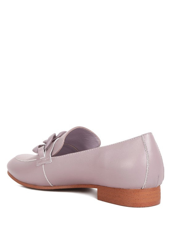 Merva Chunky Chain Leather Loafers-Rag Company-[option4]-[option5]-[option6]-[option7]-[option8]-Shop-Boutique-Clothing-for-Women-Online