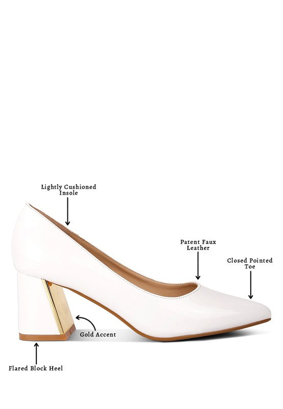 Zaila Metallic Accent Block Heel Pumps-Rag Company-[option4]-[option5]-[option6]-[option7]-[option8]-Shop-Boutique-Clothing-for-Women-Online