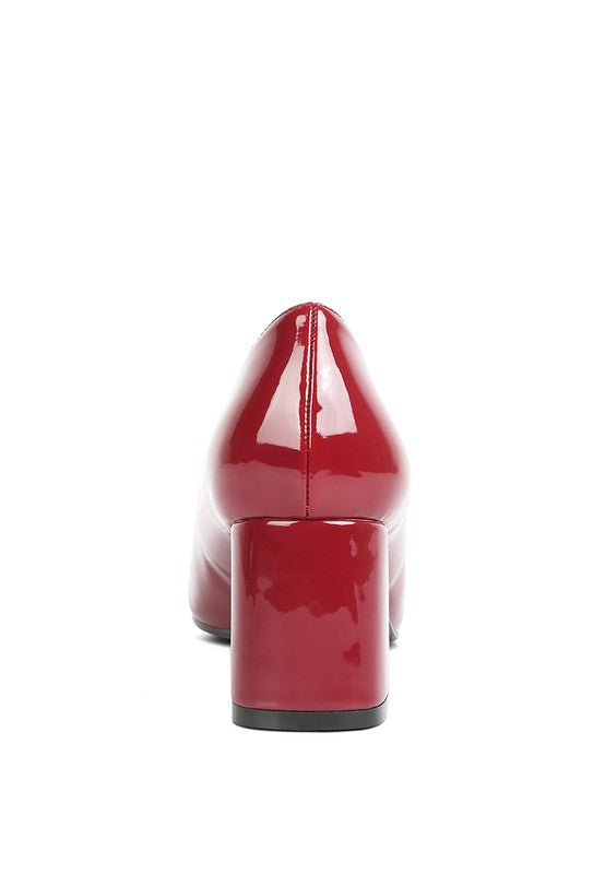 Zaila Metallic Accent Block Heel Pumps-Rag Company-[option4]-[option5]-[option6]-[option7]-[option8]-Shop-Boutique-Clothing-for-Women-Online