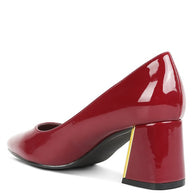 Zaila Metallic Accent Block Heel Pumps-Rag Company-[option4]-[option5]-[option6]-[option7]-[option8]-Shop-Boutique-Clothing-for-Women-Online