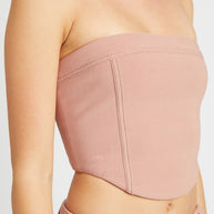 BACK LACE UP TUBE TOP-Emory Park-[option4]-[option5]-[option6]-[option7]-[option8]-Shop-Boutique-Clothing-for-Women-Online