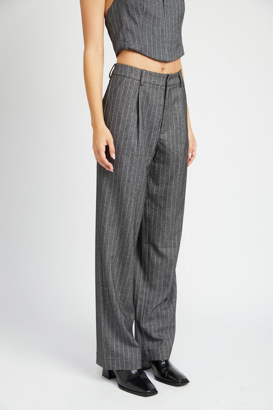 LOOSE FIT PINSTRIPE PANTS-Emory Park-[option4]-[option5]-[option6]-[option7]-[option8]-Shop-Boutique-Clothing-for-Women-Online