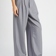 REVERSE WAIST BAND TAILORED PANTS-Emory Park-[option4]-[option5]-[option6]-[option7]-[option8]-Shop-Boutique-Clothing-for-Women-Online