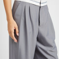 REVERSE WAIST BAND TAILORED PANTS-Emory Park-[option4]-[option5]-[option6]-[option7]-[option8]-Shop-Boutique-Clothing-for-Women-Online