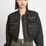 CROPPED BOMBER JACKET-Emory Park-BLACK-S-[option4]-[option5]-[option6]-[option7]-[option8]-Shop-Boutique-Clothing-for-Women-Online