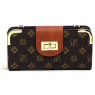 CM Monogram Turn Lock Crossbody Wallet-Fashion World-[option4]-[option5]-[option6]-[option7]-[option8]-Shop-Boutique-Clothing-for-Women-Online