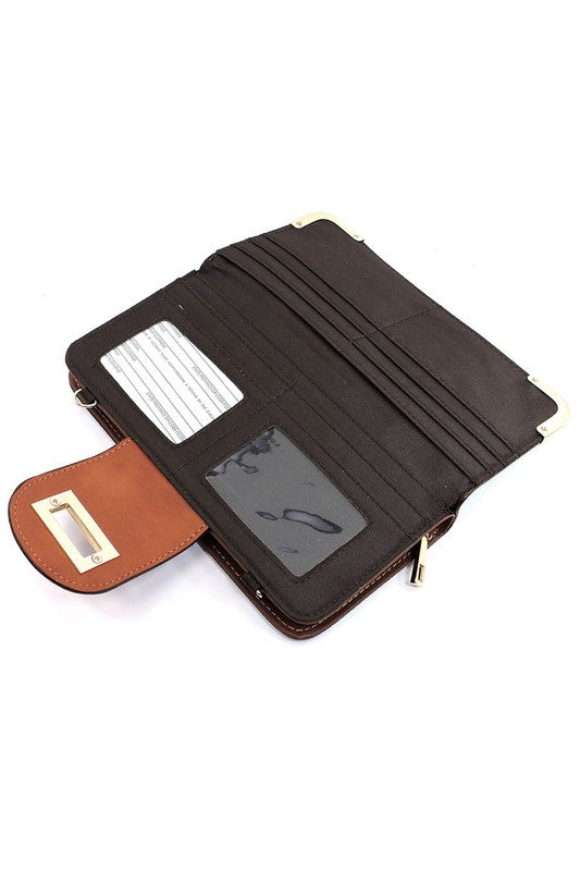 CM Monogram Turn Lock Crossbody Wallet-Fashion World-[option4]-[option5]-[option6]-[option7]-[option8]-Shop-Boutique-Clothing-for-Women-Online