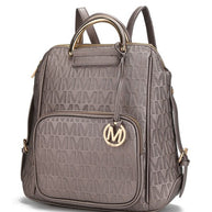 The Torra Milan Signature Backpack by Mia-MKF Collection by Mia K-Pewter-One Size-[option4]-[option5]-[option6]-[option7]-[option8]-Shop-Boutique-Clothing-for-Women-Online