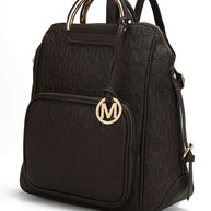 The Torra Milan Signature Backpack by Mia-MKF Collection by Mia K-Chocolate-One Size-[option4]-[option5]-[option6]-[option7]-[option8]-Shop-Boutique-Clothing-for-Women-Online