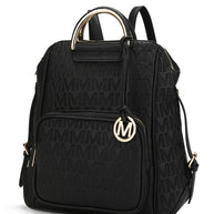 The Torra Milan Signature Backpack by Mia-MKF Collection by Mia K-Black-One Size-[option4]-[option5]-[option6]-[option7]-[option8]-Shop-Boutique-Clothing-for-Women-Online