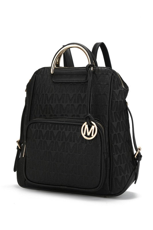 The Torra Milan Signature Backpack by Mia-MKF Collection by Mia K-[option4]-[option5]-[option6]-[option7]-[option8]-Shop-Boutique-Clothing-for-Women-Online