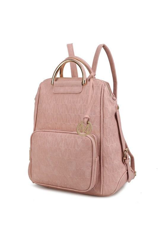 The Torra Milan Signature Backpack by Mia-MKF Collection by Mia K-Rose Pink-One Size-[option4]-[option5]-[option6]-[option7]-[option8]-Shop-Boutique-Clothing-for-Women-Online