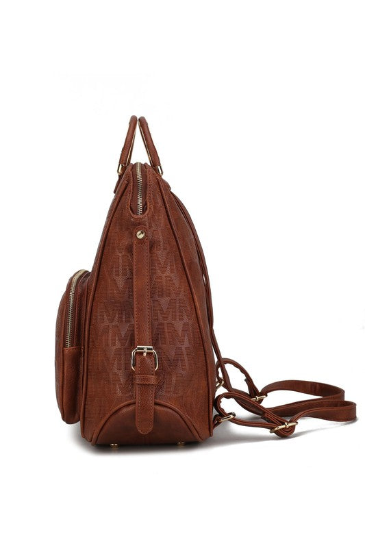 The Torra Milan Signature Backpack by Mia-MKF Collection by Mia K-[option4]-[option5]-[option6]-[option7]-[option8]-Shop-Boutique-Clothing-for-Women-Online