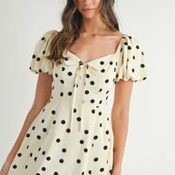 MABLE Polka Dot Puff Sleeve Midi Dress-Dresses-Trendsi-[option4]-[option5]-[option6]-[option7]-[option8]-Shop-Boutique-Clothing-for-Women-Online