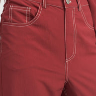 CONTRAST STITCHING STRAIGHT LEG PANTS-Emory Park-[option4]-[option5]-[option6]-[option7]-[option8]-Shop-Boutique-Clothing-for-Women-Online