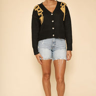 Lock and key cropped cardigan-Miss Sparkling-[option4]-[option5]-[option6]-[option7]-[option8]-Shop-Boutique-Clothing-for-Women-Online