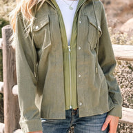 Textured Knit Pocketed Drawstring Hooded Jacket-JUNIPER BLVD-[option4]-[option5]-[option6]-[option7]-[option8]-Shop-Boutique-Clothing-for-Women-Online