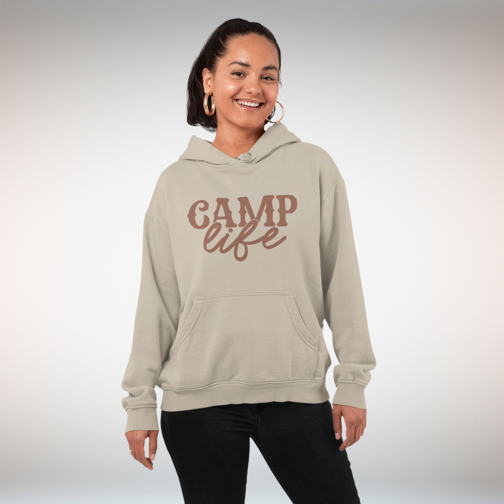 Camp Life Graphic Hoodie-Sweatshirt-Tea Shirt Shoppe-[option4]-[option5]-[option6]-[option7]-[option8]-Shop-Boutique-Clothing-for-Women-Online