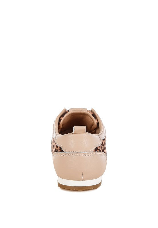 Narati Leopard Print Real Leather Sneakers-Rag Company-[option4]-[option5]-[option6]-[option7]-[option8]-Shop-Boutique-Clothing-for-Women-Online