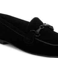 Awen Monochromatic Horsebit Real Suede Loafers-Rag Company-[option4]-[option5]-[option6]-[option7]-[option8]-Shop-Boutique-Clothing-for-Women-Online
