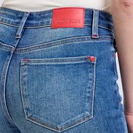 Judy Blue Plaid Print Cuff Boyfriend Fit Jeans-Trendsi-[option4]-[option5]-[option6]-[option7]-[option8]-Shop-Boutique-Clothing-for-Women-Online