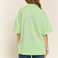 SMILE FACE BACK SHIRTS TOP-Jade By Jane-[option4]-[option5]-[option6]-[option7]-[option8]-Shop-Boutique-Clothing-for-Women-Online