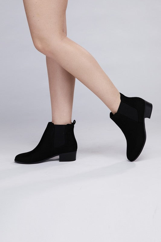 Soda Teapot Ankle Booties-Fortune Dynamic-BLACK-5.5-[option4]-[option5]-[option6]-[option7]-[option8]-Shop-Boutique-Clothing-for-Women-Online