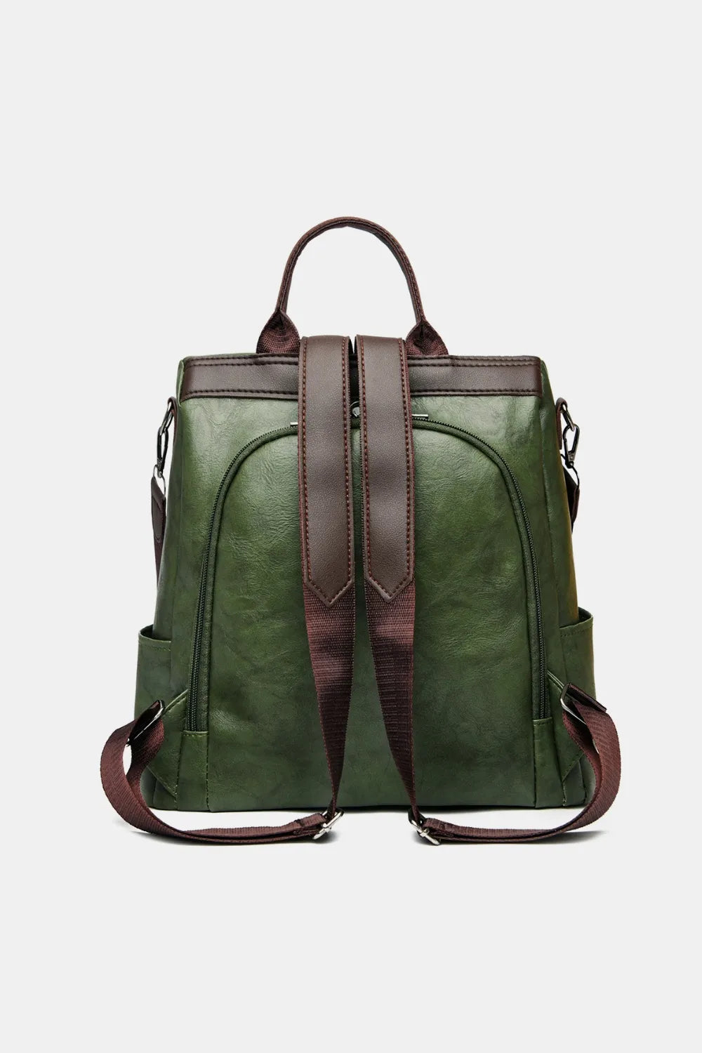 PU Leather Backpack Bag-backpack-Trendsi-[option4]-[option5]-[option6]-[option7]-[option8]-Shop-Boutique-Clothing-for-Women-Online