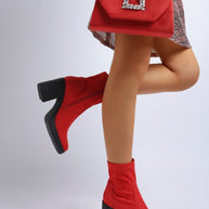 Enito Microfiber Sock Boots-Rag Company-[option4]-[option5]-[option6]-[option7]-[option8]-Shop-Boutique-Clothing-for-Women-Online