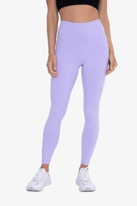 Mono B Tapered Band Essential Solid Highwaist Leggings-Mono B-[option4]-[option5]-[option6]-[option7]-[option8]-Shop-Boutique-Clothing-for-Women-Online