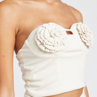 ROSETTE BUSTIER TOP-Emory Park-[option4]-[option5]-[option6]-[option7]-[option8]-Shop-Boutique-Clothing-for-Women-Online