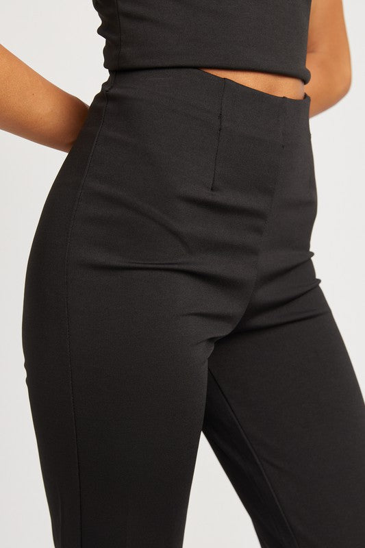 High Waist Flared Pants-Emory Park-[option4]-[option5]-[option6]-[option7]-[option8]-Shop-Boutique-Clothing-for-Women-Online