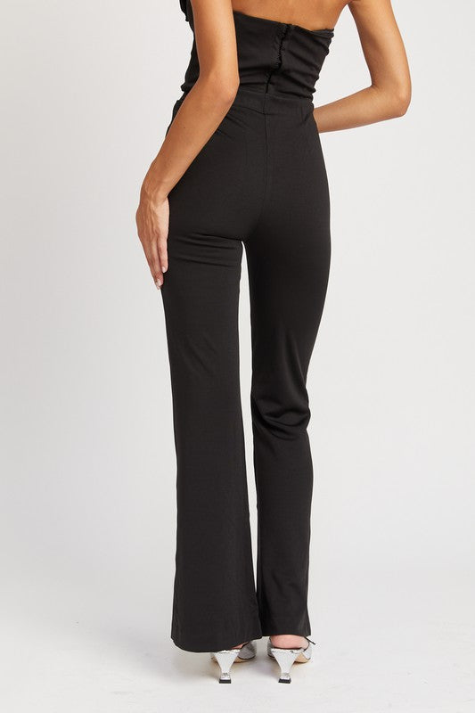 High Waist Flared Pants-Emory Park-[option4]-[option5]-[option6]-[option7]-[option8]-Shop-Boutique-Clothing-for-Women-Online