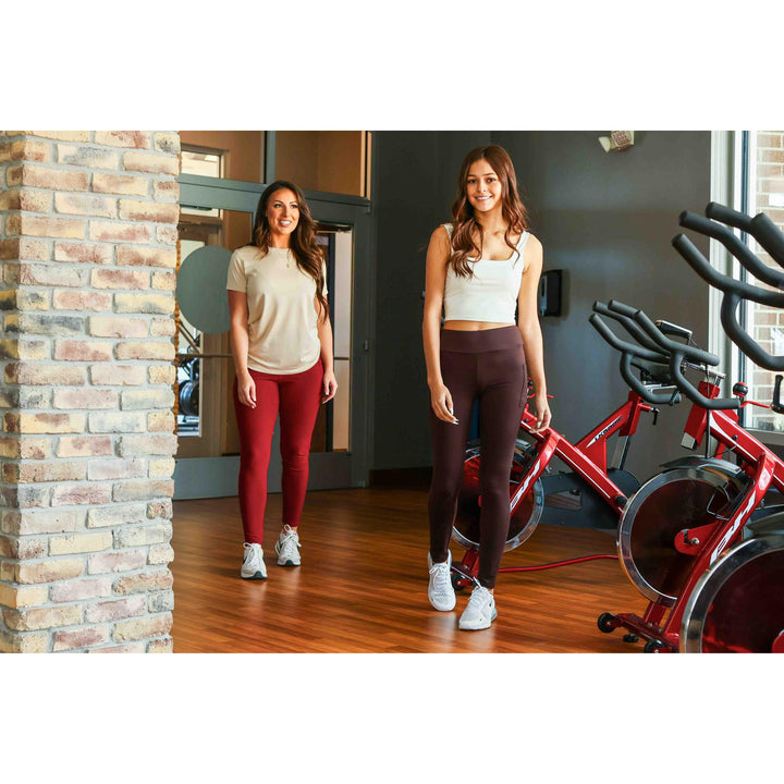 Red FULL-LENGTH Leggings with POCKET - Luxe Leggings by Julia Rose®-JuliaRoseWholesale-[option4]-[option5]-[option6]-[option7]-[option8]-Shop-Boutique-Clothing-for-Women-Online