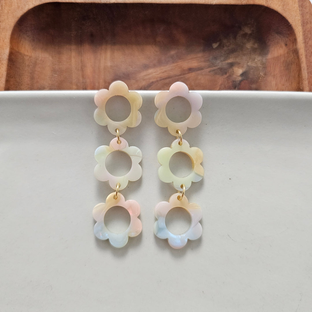 Delilah Earrings - Pastel Rainbow-Spiffy & Splendid Wholesale-[option4]-[option5]-[option6]-[option7]-[option8]-Shop-Boutique-Clothing-for-Women-Online