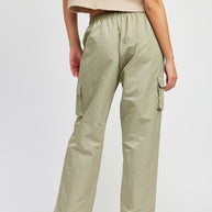 STRAIGHT LEG PANTS WITH ELASTIC WAIST BAND-Emory Park-[option4]-[option5]-[option6]-[option7]-[option8]-Shop-Boutique-Clothing-for-Women-Online
