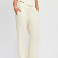 HIGH WAIST PANTS WITH DRAWSTRINGS-Emory Park-[option4]-[option5]-[option6]-[option7]-[option8]-Shop-Boutique-Clothing-for-Women-Online