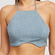 UNDERWIRE CROPPED HALTER TOP-Emory Park-[option4]-[option5]-[option6]-[option7]-[option8]-Shop-Boutique-Clothing-for-Women-Online
