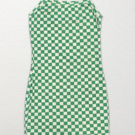 Checkered rib knit tank top dress-Miss Sparkling-[option4]-[option5]-[option6]-[option7]-[option8]-Shop-Boutique-Clothing-for-Women-Online