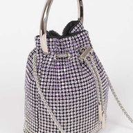 Rhinestone Top Handle Crossbody Swing Clutch Bag-Artini Accessories-[option4]-[option5]-[option6]-[option7]-[option8]-Shop-Boutique-Clothing-for-Women-Online