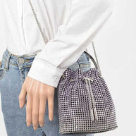 Rhinestone Top Handle Crossbody Swing Clutch Bag-Artini Accessories-[option4]-[option5]-[option6]-[option7]-[option8]-Shop-Boutique-Clothing-for-Women-Online